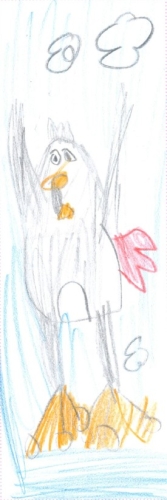 flying chicken