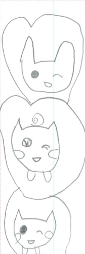 smiling and winking cats