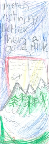 There is nothing better than a good book, mountains and book