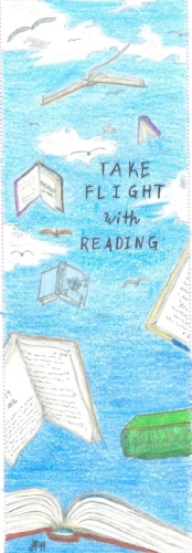 Take Flight with Reading, flying books